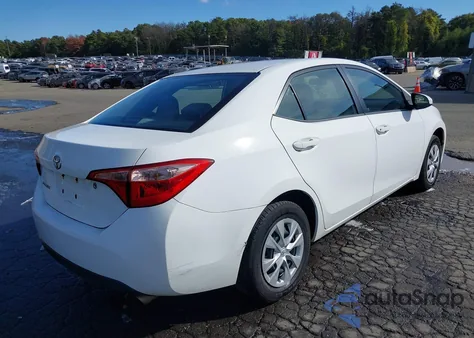 2017 Toyota Corolla L z USA, uszkodzony, nr VIN 2T1BURHE6HC922694